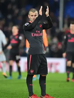 Crystal Palace V Arsenal 2017-18 Prints: Jack Wilshere Bids Farewell to Arsenal Fans after Crystal Palace Victory