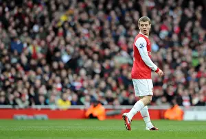 Jack Wilshere at Emirates Stadium: Arsenal vs Sunderland, Barclays Premier League, 0-0