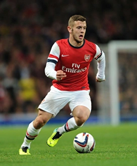 Jack Wilshere Focuses in Arsenal's Capital One Cup Battle Against Chelsea