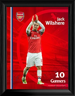 Jack Wilshere Framed Desktop Photograph Jack Wilshere Framed Desktop Photograph