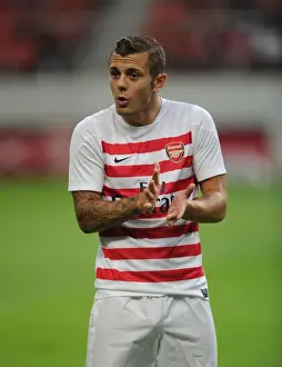 Nagoya Grampus V Arsenal 2013-14 Prints: Jack Wilshere Gears Up: Arsenal's Pre-Season Training in Japan (Nagoya Grampus, 2013)