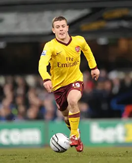 Ipswich Town V Arsenal Carling Cup 2010-11 Prints: Jack Wilshere Leads Arsenal to 1-0 Carling Cup Semi-Final Victory over Ipswich Town