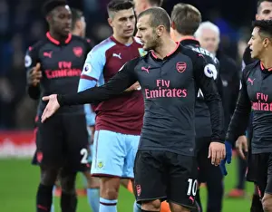 Burnley V Arsenal 2017-18 Prints: Jack Wilshere - Post-Match Reflection (Burnley v Arsenal, 2017-18)