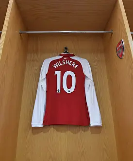 Jack Wilshere: Pre-Match Focus in Arsenal Changing Room (Arsenal vs Stoke City, 2017-18)