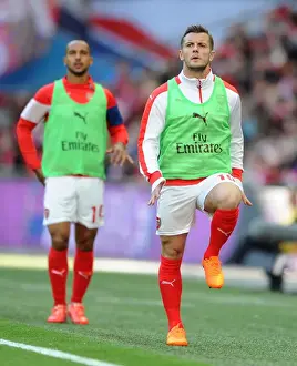 Reading V Arsenal FA Cup Semi Final 2014/15 Prints: Jack Wilshere Prepares for FA Cup Semi-Final Showdown with Arsenal