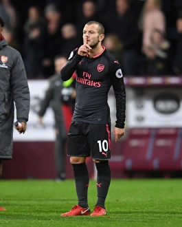 Burnley V Arsenal 2017-18 Prints: Jack Wilshere: Reflecting on Burnley Match, 2017-18 Season