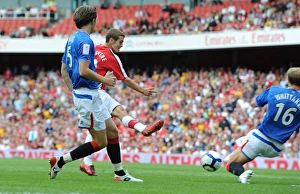 Jack Wilshere scores his and Arsenals 1st goal past Jack Wilshere scores his and Arsenals 1st goal past