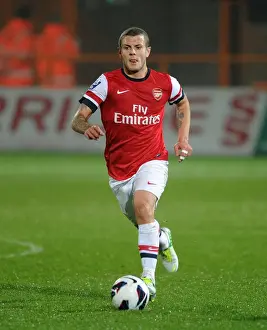 Arsenal U21 V Reading U21 2012-13 Prints: Jack Wilshere Shines in Arsenal U21's Victory over Reading U21 (2012-13)