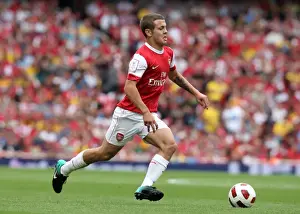 Arsenal V AC Milan 2010-11 Prints: Jack Wilshere Shines: Arsenal vs AC Milan - Emirates Cup Pre-Season 2010 (1:1)
