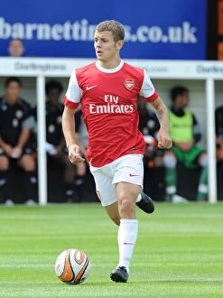 Images Dated 17th July 2010: Jack Wilshere Shines in Arsenal's 4-0 Pre-Season Victory over Barnet