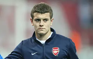 Olympiacos V Arsenal 2009-10 Prints: Jack Wilshere Shines: Arsenal's Victory Over Olympiacos in UEFA Champions League (9/12/2009)
