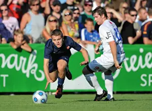 Jack Wilshere vs. Alexander Frimmel: Arsenal's Dominance Over SC Columbia in 2009 Pre-Season Friendly