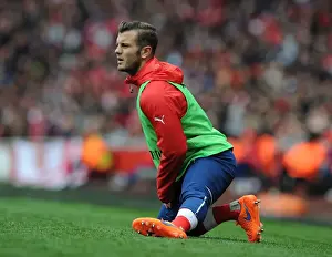 Arsenal V Chelsea 2014/15 Prints: Jack Wilshere vs. Chelsea: Intense Rivalry in the Premier League