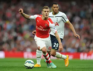 Jack Wilshere vs. Etienne Capoue: Battle in the Midfield - Arsenal v Tottenham, Premier League 2014-15