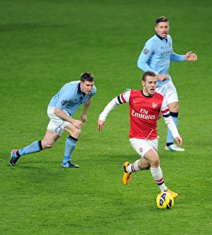 Jack Wilshere vs. Gareth Barry, Javi Garcia: Battle in Midfield - Arsenal v Manchester City, Premier League 2012-13