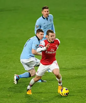 Jack Wilshere vs. Javi Garcia and Gareth Barry: Battle in Midfield - Arsenal v Manchester City, Premier League 2012-13
