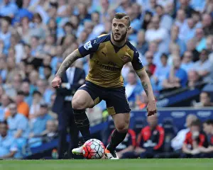 Manchester City V Arsenal 2105-16 Prints: Jack Wilshere vs Manchester City: Premier League Showdown (May 2016)