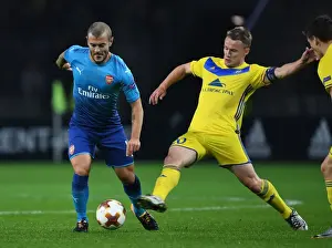 Jack Wilshere vs Vitali Rodionov: Europa League Battle at Borisov-Arena
