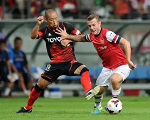 Jack Wilshere vs Yosuke Ishibitsu: Nagoya Grampus vs Arsenal, 2013