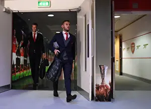 Jack Wilshere's Arrival at Emirates Stadium: Arsenal FC vs. 1. FC Koeln, UEFA Europa League (2017)