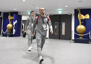 Jack Wilshere's Arrival at Wembley: Tottenham Hotspur vs. Arsenal, Premier League 2018