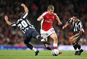 Wilshere Jack Collection: Jack Wilshere's Brace: Arsenal Defeats West Brom 2-0 in Carling Cup Third Round