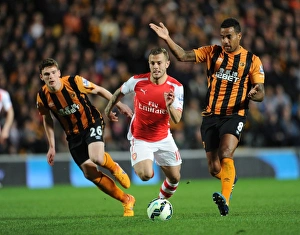 Hull City V Arsenal 2014/15 Prints: Jack Wilshere's Breakthrough Moment: Hull City vs. Arsenal, Premier League 2014/15