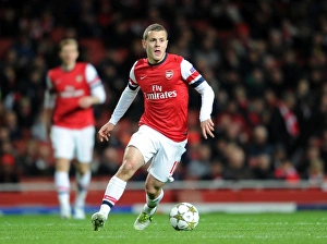 Arsenal V Montpellier 2012-13 Prints: Jack Wilshere's Brilliant Performance