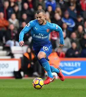 AFC Bournemouth V Arsenal 2017-18 Prints: Jack Wilshere's Comeback: AFC Bournemouth vs Arsenal, Premier League 2017-18