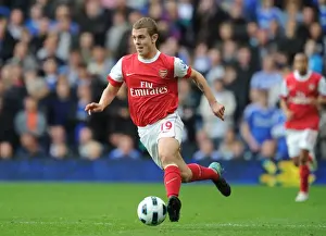Jack Wilshere's Determined Performance Amidst Chelsea's 2-0 Victory over Arsenal, Premier League 2010-11