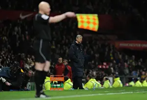 Jack Wilshere's Determined Performance in FA Cup Sixth Round: Manchester United 2-0 Arsenal at Old Trafford (2010)