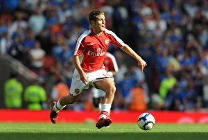 Arsenal v Rangers 2009-10 Collection: Jack Wilshere's Dominant Debut: Arsenal 3-0 Rangers, Emirates Cup Day 2, 2009