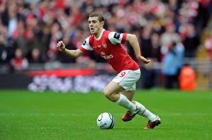 Images Dated 27th February 2011: Jack Wilshere's Heartbreaking Performance: Arsenal's Defeat in the 2011 Carling Cup Final against