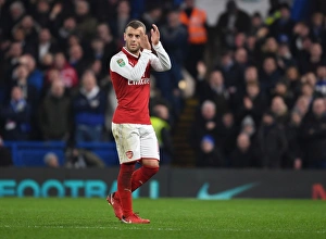 Chelsea V Arsenal - Carabao Cup 1/2 Final 1st Leg 2017-18 Prints: Jack Wilshere's Injury Marrs Arsenal in Carabao Cup Semi-Final vs Chelsea