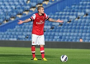 Images Dated 1st October 2012: Jack Wilshere's Star Performance: Arsenal U21's Victory over West Bromwich Albion