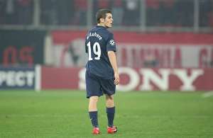 Olympiacos V Arsenal 2009-10 Prints: Jack Wilshere's Victory: Arsenal at Olympiacos, UEFA Champions League 2009-10