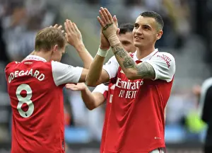 Newcastle United V Arsenal 2022-23 Prints: Jakub Kiwior's Appreciation: Arsenal Secure Victory Over Newcastle United in Premier League Showdown