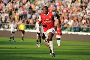 Legia Warsaw V Arsenal 2010-11 Prints: Jay Emmanuel Thomas (Arsenal). Legia Warsaw 5: 6 Arsenal, Wojska Polskiego