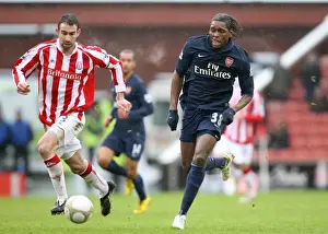 Jay Emmanuel-Thomas vs. Danny Higginbotham: Stoke City's Upset of Arsenal in FA Cup (3-1)