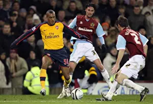 Jay Simpson (Arsenal) Chris Eagles and Graham Alexander (Burnley)