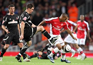 Jay Simpson (Arsenal) Chris Morgan (Shef Utd)