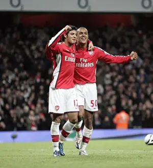 Jay Simpson and Carlos Vela: Double Trouble - Arsenal's Unforgettable 3:0 Victory Over Wigan Athletic in the Carling Cup