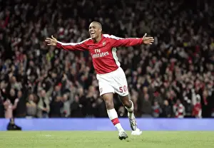 Arsenal V Wigan Carling Cup 2008-9 Prints: Jay Simpson's Double: Arsenal's 3-0 Victory Over Wigan Athletic in Carling Cup