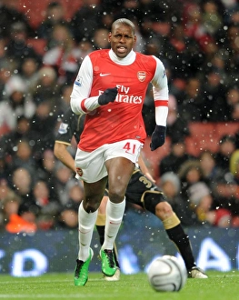 Jay Thomas (Arsenal). Arsenal 2: 0 Wigan Athletic. Carling Cup, Quarter Final