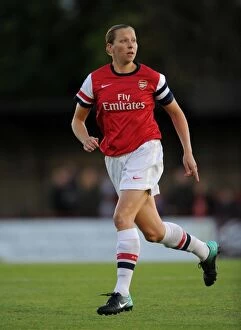 Images Dated 30th August 2012: Jayne Ludlow in Action: Arsenal Ladies vs. Bristol Academy WFC, FA WSL (2012)