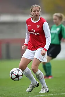 Arsenal Ladies V ZFK Masinac 2010-11 Prints: Jayne Ludlow (Arsenal). Arsenal Ladies 9: 0 ZFK Masinac. UEFA Womens Champions League