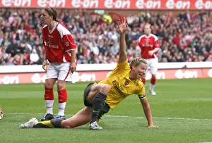 Jayne Ludlow celebrates scoring her 1st goal Arsenals 2nd