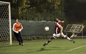 Images Dated 9th October 2008: Jayne Ludlow scores her 1st goal Arsenals 4th