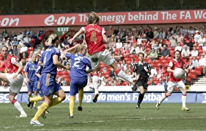 Jayne Ludlow Scores Arsenal's Second Goal: Arsenal Ladies 4-1 Leeds United - FA Women's Cup Final, Nottingham, 2008