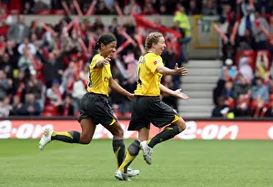 Arsenal Ladies V Charlton - FA Cup Final 2006-07 Prints: Jayne Ludlow's Double: Arsenal's Triumphant FA Cup Final Moment